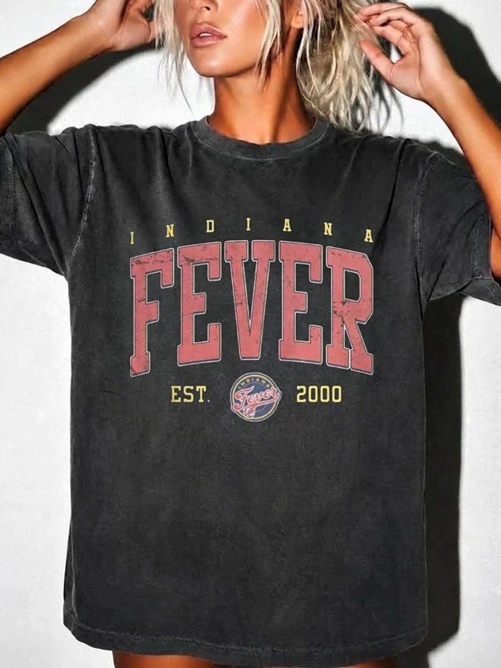 Retro Indiana Fever Est 2000 Comfort Colors Graphic Tee
